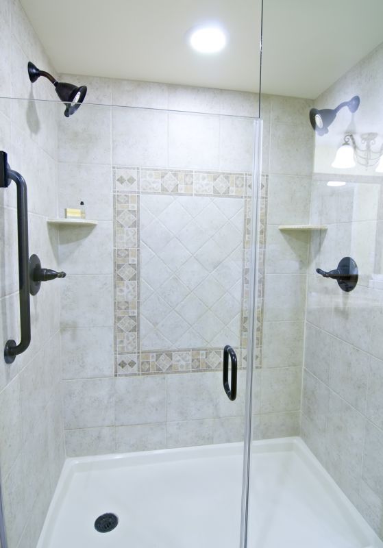 Modern Shower with Tiles