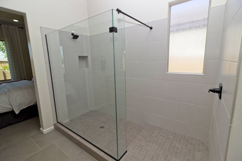 Tiled Shower Areas